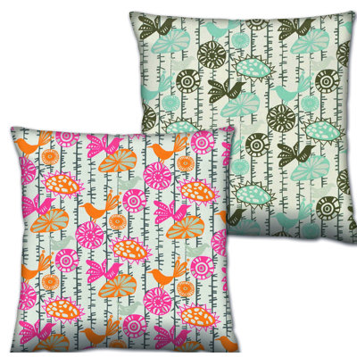 2 Piece IndoorOutdoor Throw Pillow Outdoor Throw Pillow Ophelia